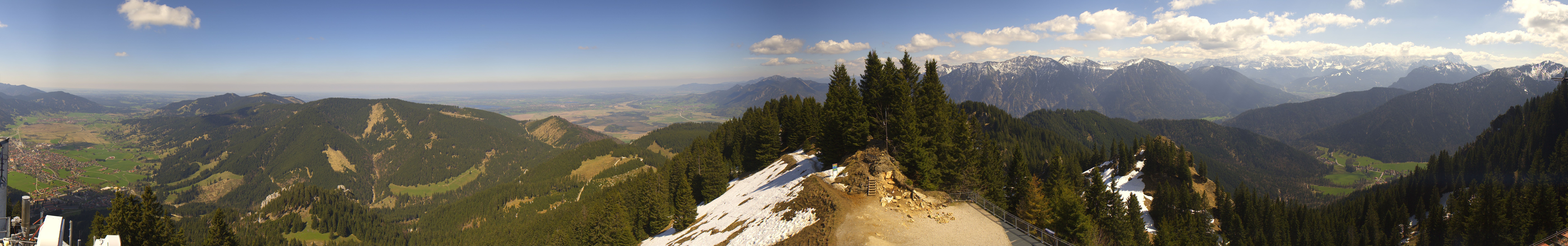 Archiv Foto Webcam Oberammergau - Laber Gipfel