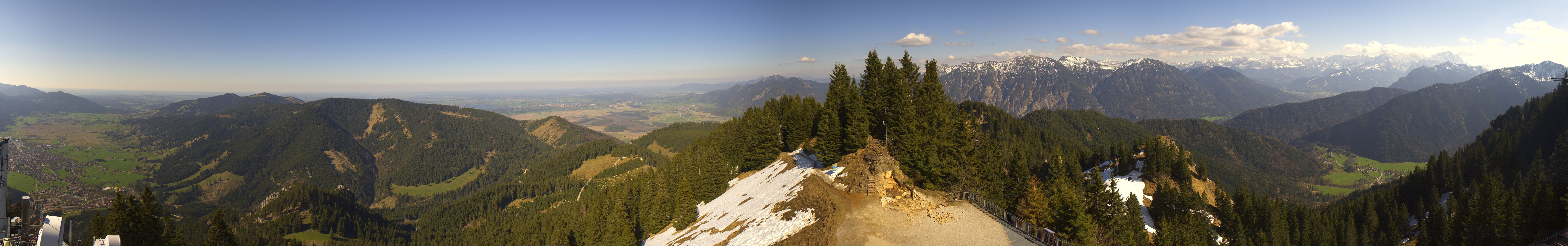 Archiv Foto Webcam Oberammergau - Laber Gipfel