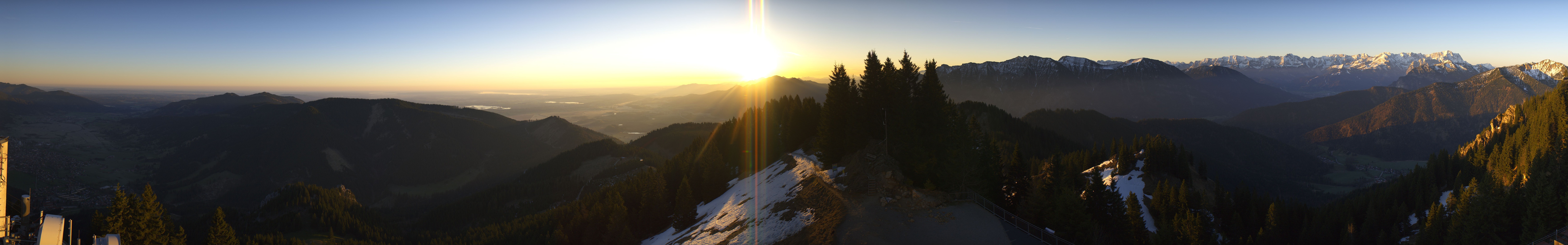 Archiv Foto Webcam Oberammergau - Laber Gipfel