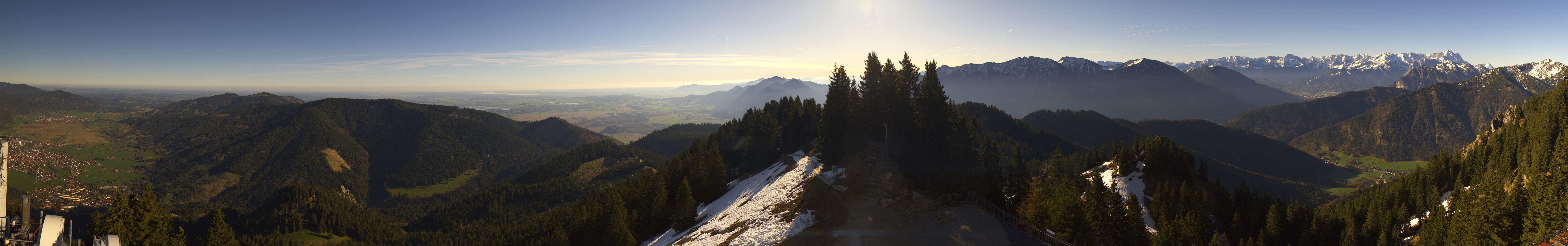 Archiv Foto Webcam Oberammergau - Laber Gipfel