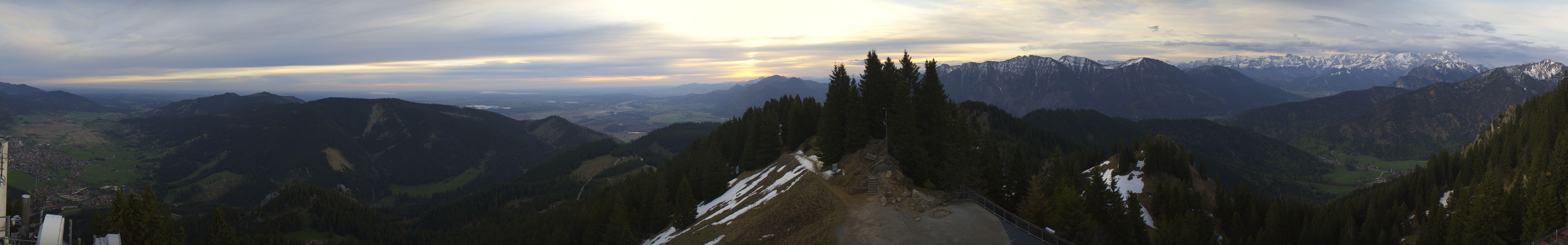 Archiv Foto Webcam Oberammergau - Laber Gipfel