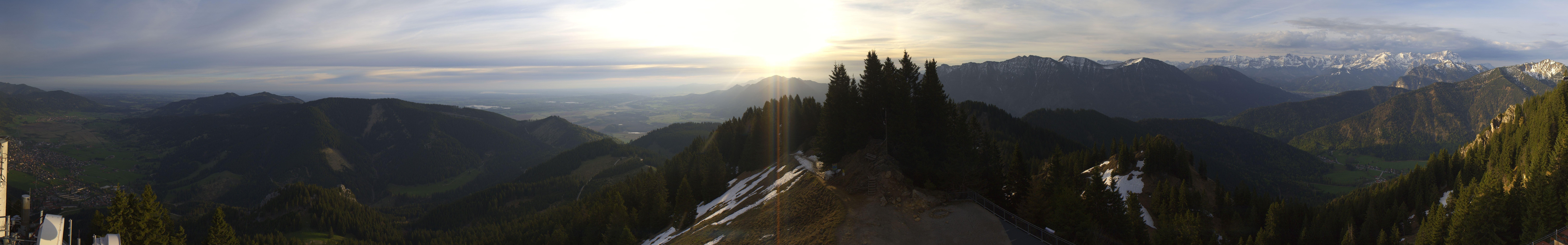 Archiv Foto Webcam Oberammergau - Laber Gipfel