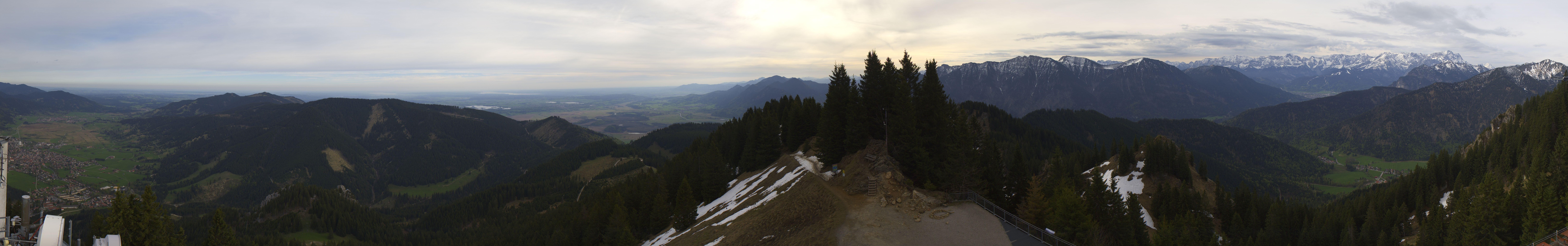 Archiv Foto Webcam Oberammergau - Laber Gipfel