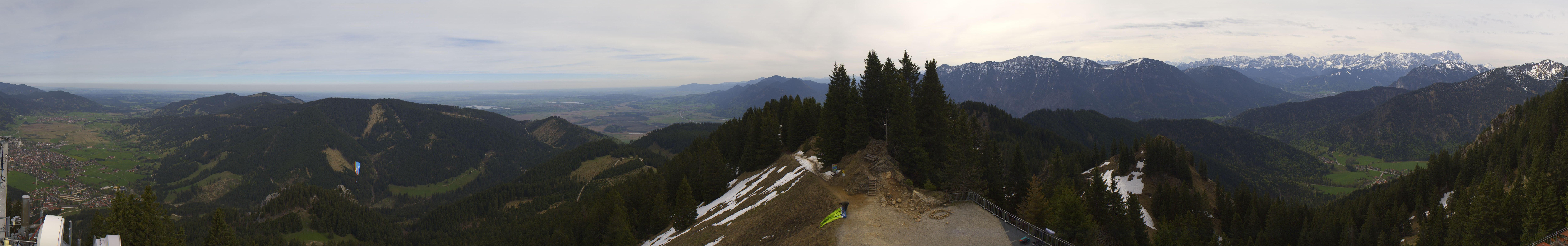 Archiv Foto Webcam Oberammergau - Laber Gipfel