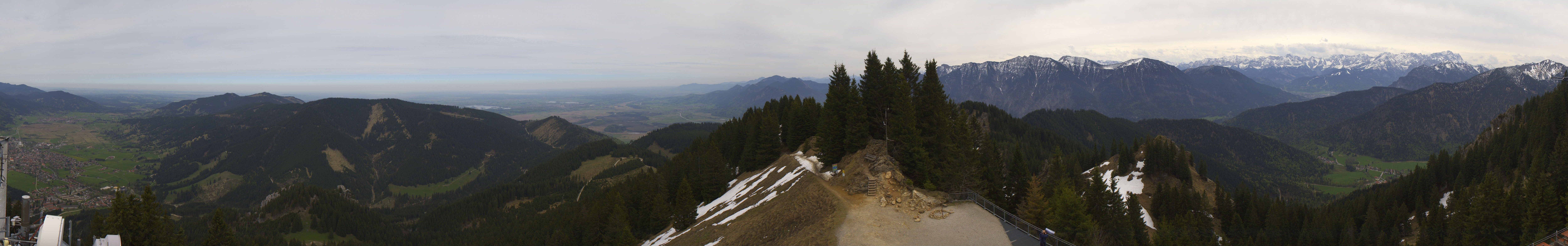 Archiv Foto Webcam Oberammergau - Laber Gipfel