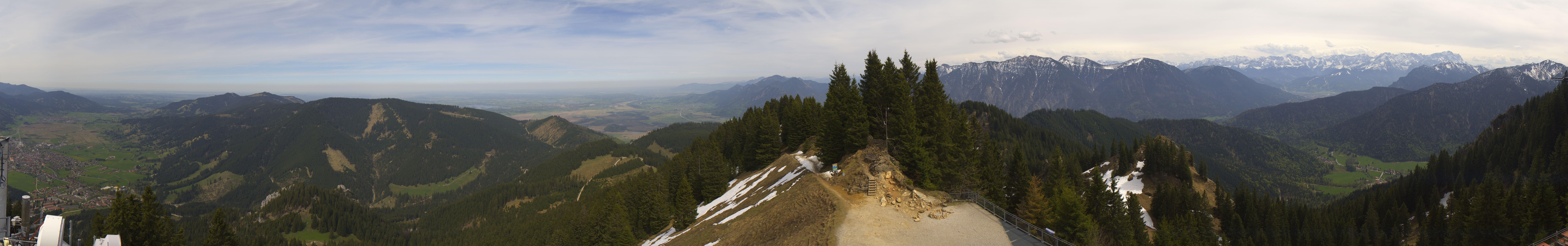 Archiv Foto Webcam Oberammergau - Laber Gipfel