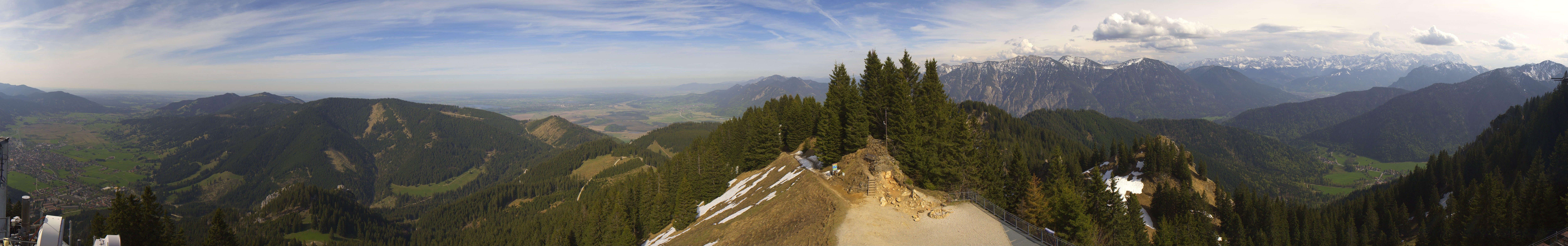 Archiv Foto Webcam Oberammergau - Laber Gipfel