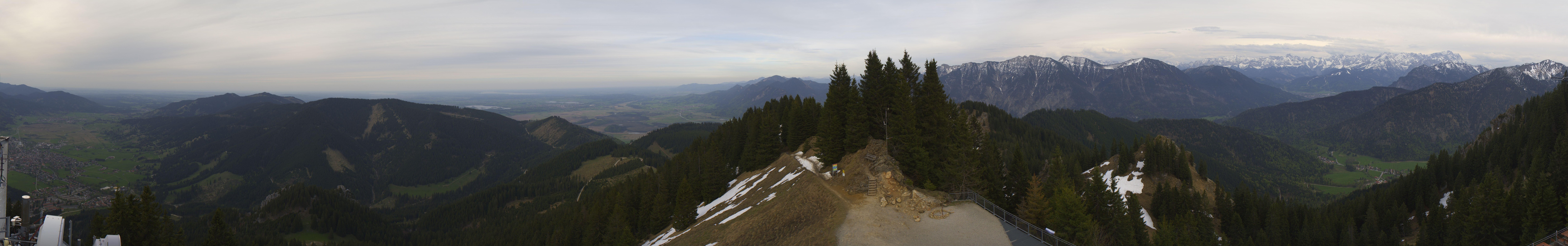 Archiv Foto Webcam Oberammergau - Laber Gipfel