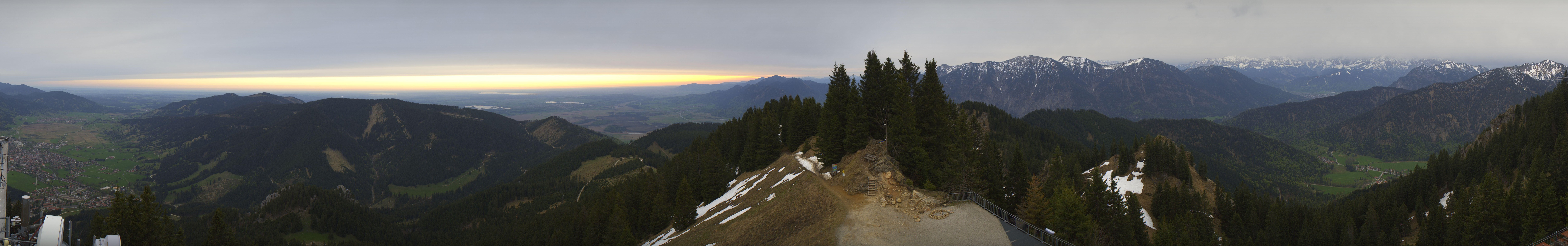 Archiv Foto Webcam Oberammergau - Laber Gipfel