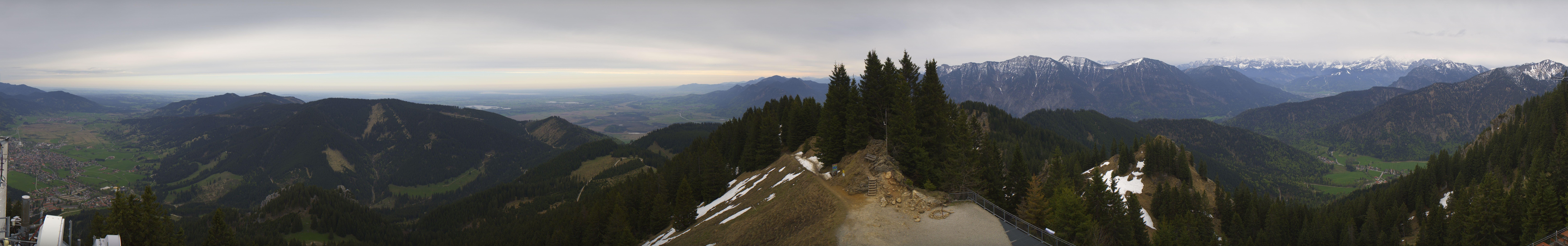 Archiv Foto Webcam Oberammergau - Laber Gipfel