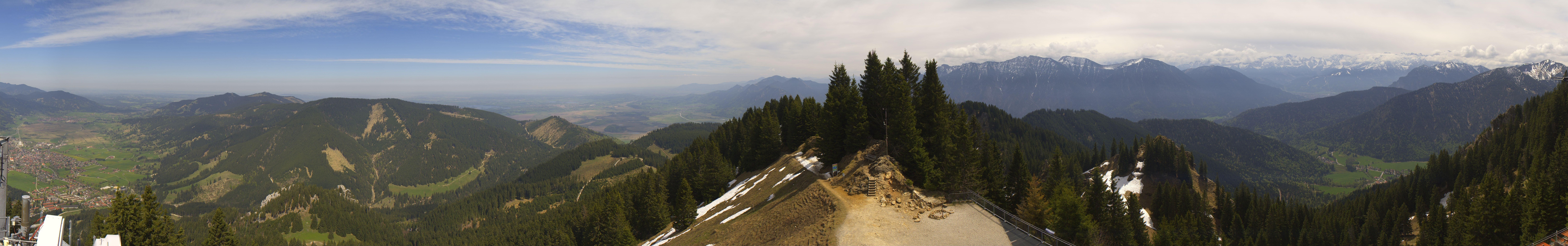 Archiv Foto Webcam Oberammergau - Laber Gipfel