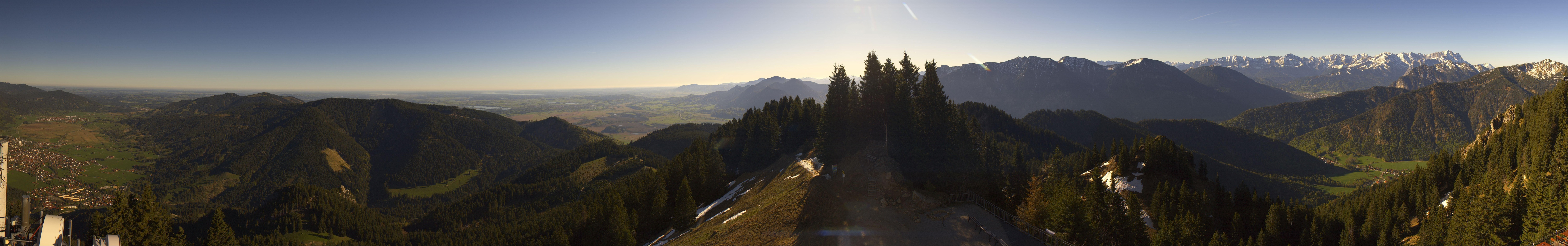 Archived image Webcam Oberammergau - Summit Mt. Laber