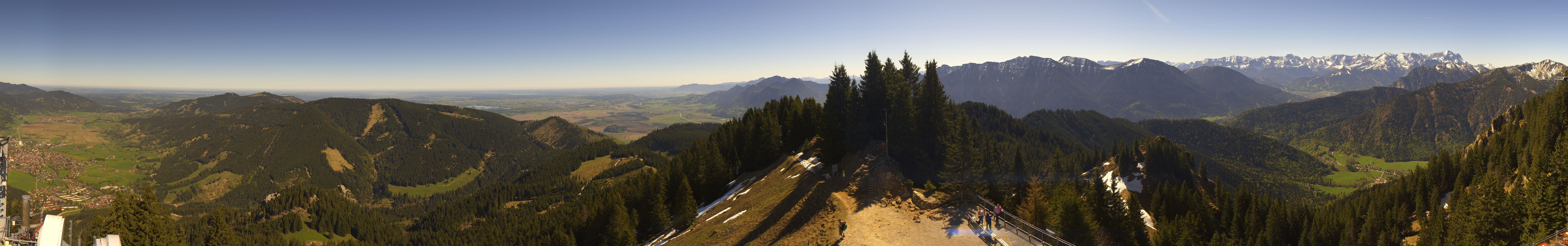 Archiv Foto Webcam Oberammergau - Laber Gipfel