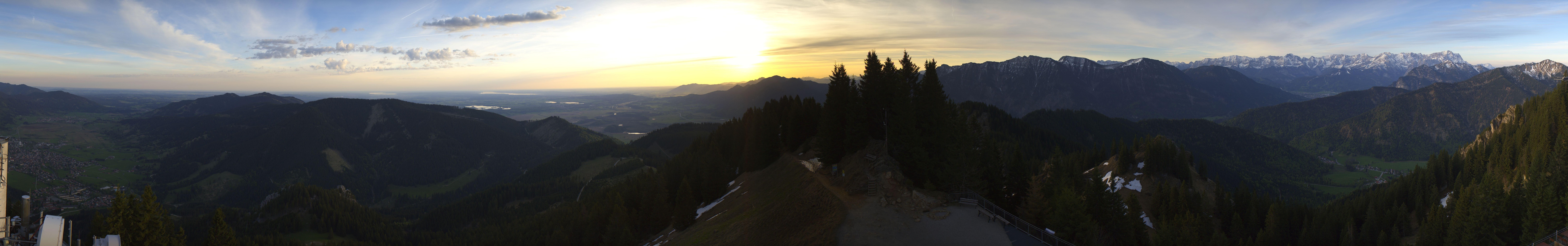 Archived image Webcam Oberammergau - Summit Mt. Laber