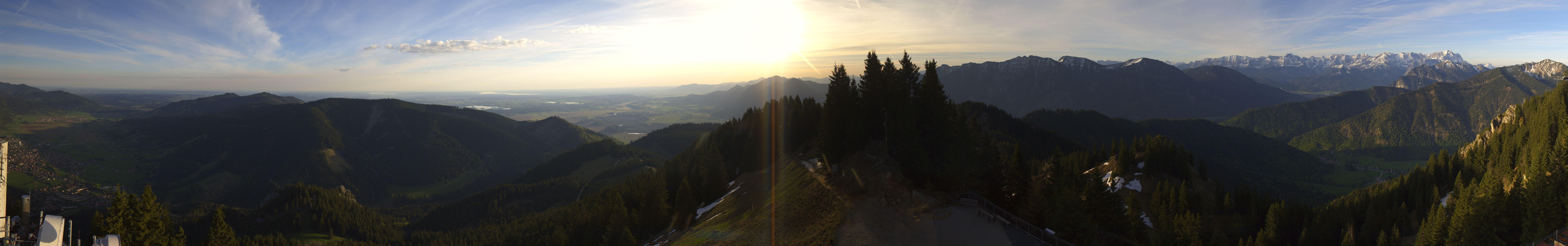 Archived image Webcam Oberammergau - Summit Mt. Laber