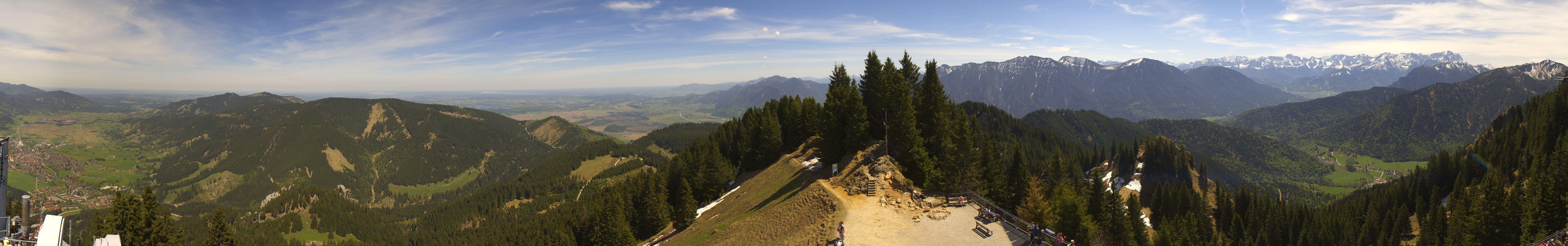 Archived image Webcam Oberammergau - Summit Mt. Laber