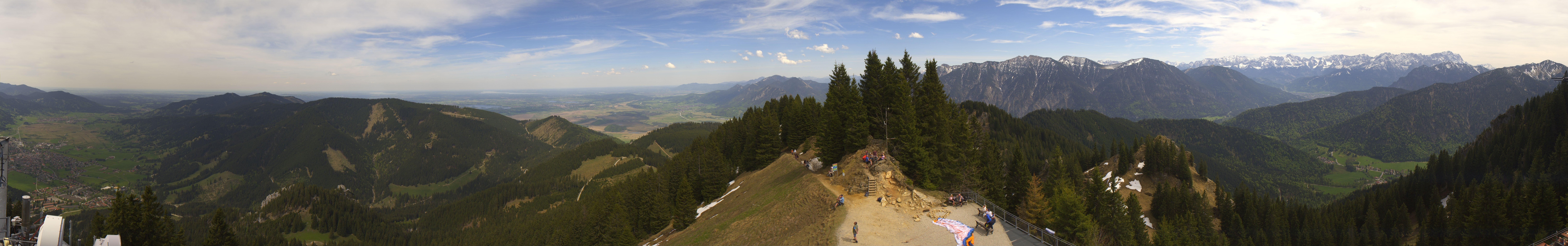 Archived image Webcam Oberammergau - Summit Mt. Laber