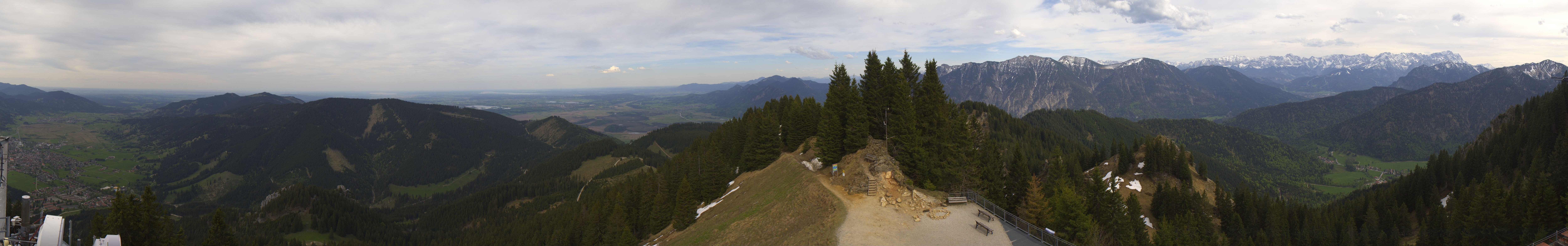 Archived image Webcam Oberammergau - Summit Mt. Laber