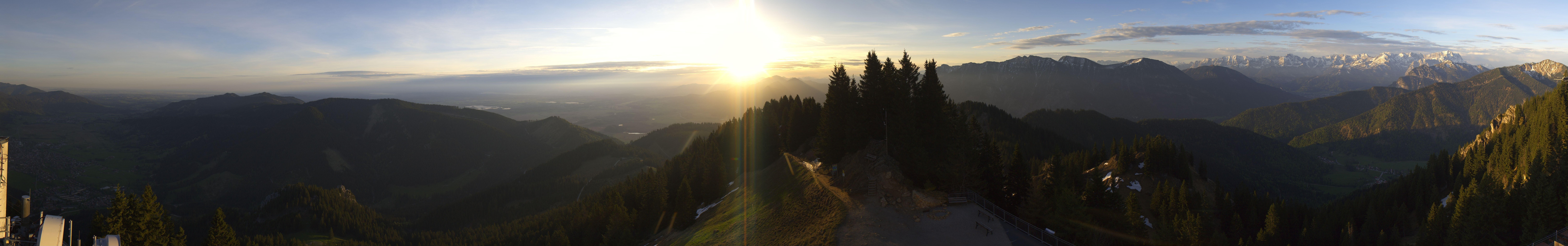 Archiv Foto Webcam Oberammergau - Laber Gipfel