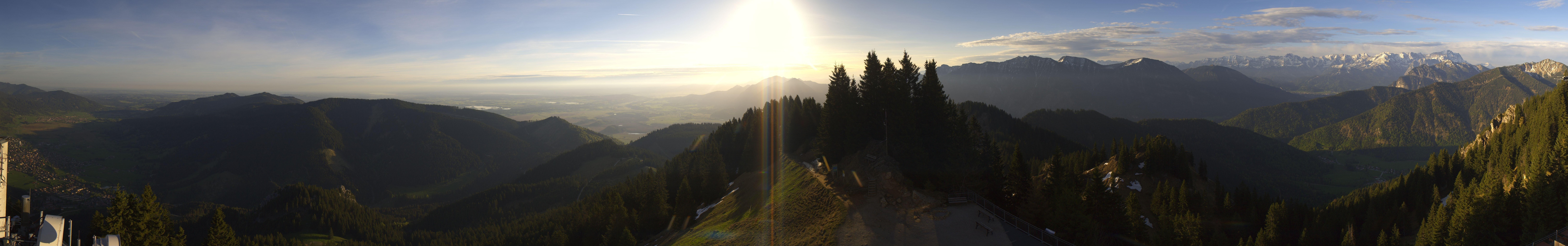 Archiv Foto Webcam Oberammergau - Laber Gipfel