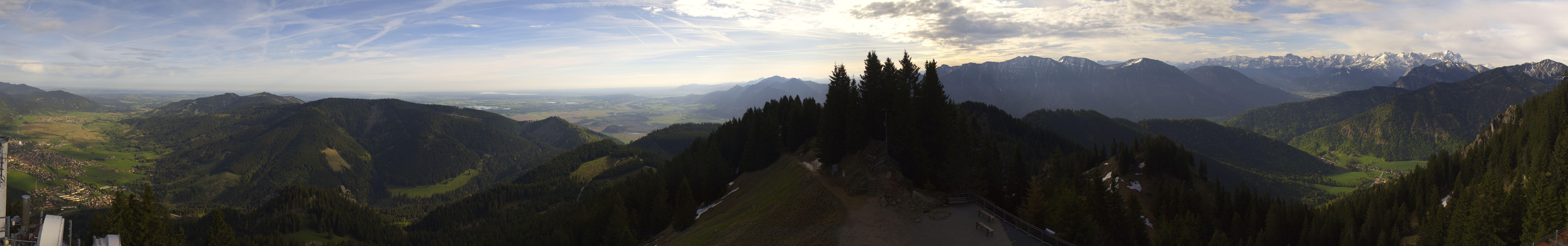 Archiv Foto Webcam Oberammergau - Laber Gipfel