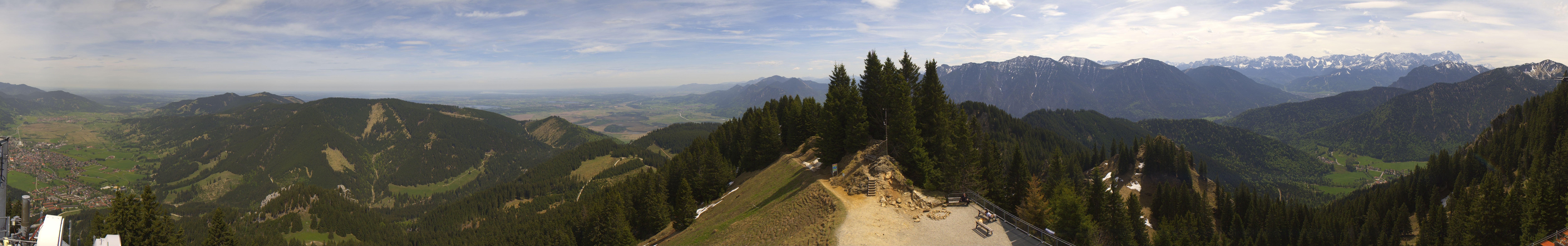Archiv Foto Webcam Oberammergau - Laber Gipfel