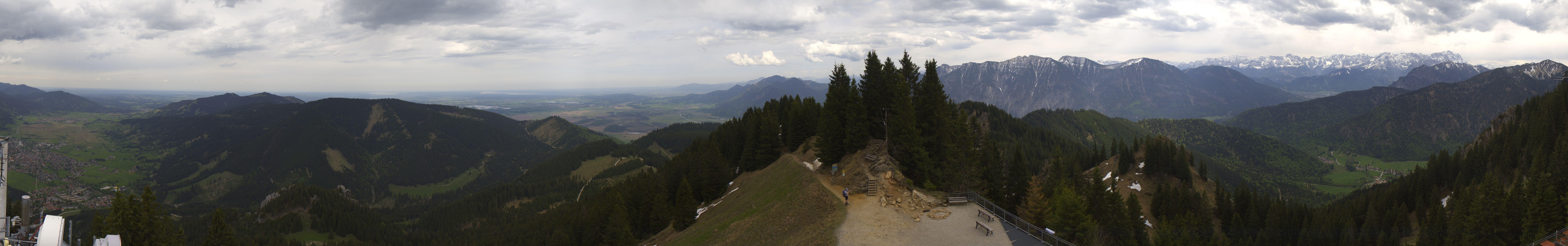 Archiv Foto Webcam Oberammergau - Laber Gipfel