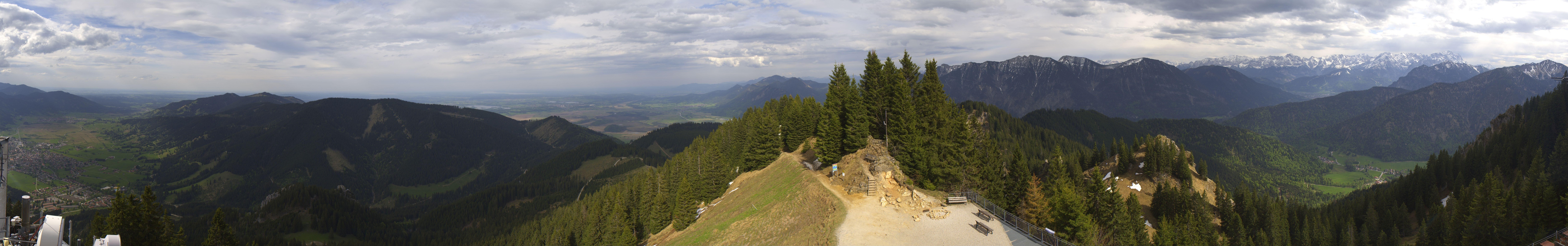 Archiv Foto Webcam Oberammergau - Laber Gipfel