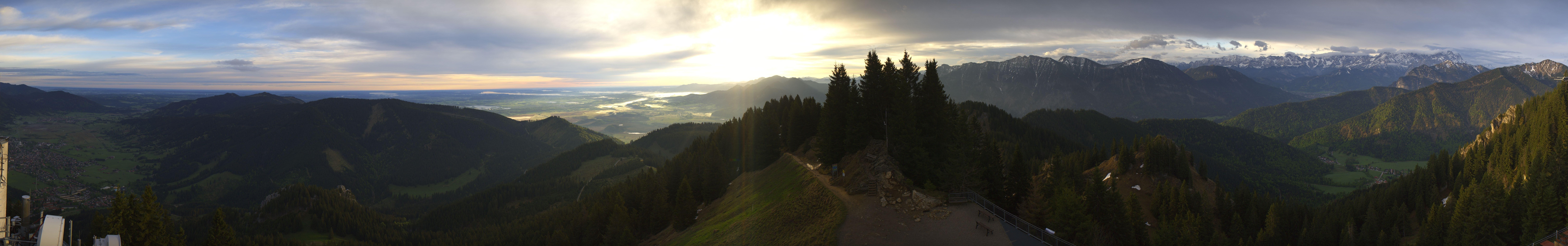 Archiv Foto Webcam Oberammergau - Laber Gipfel
