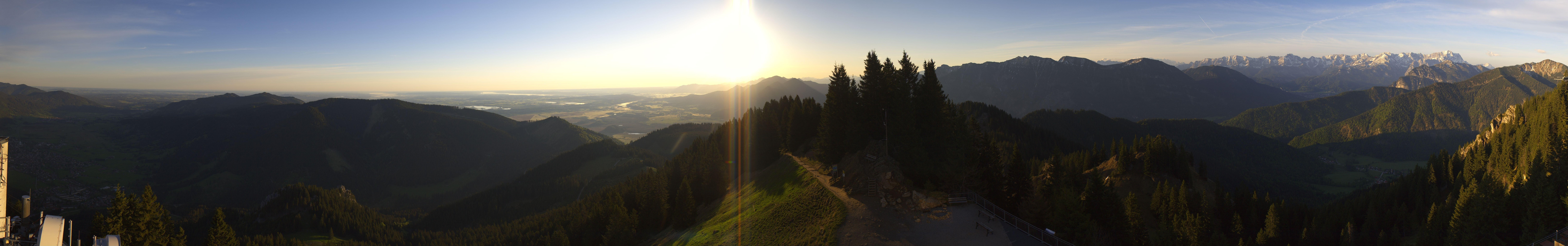 Archiv Foto Webcam Oberammergau - Laber Gipfel