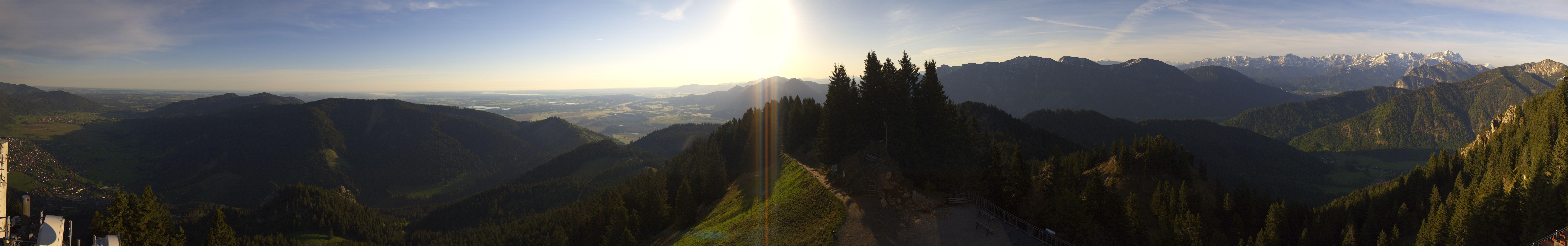 Archiv Foto Webcam Oberammergau - Laber Gipfel