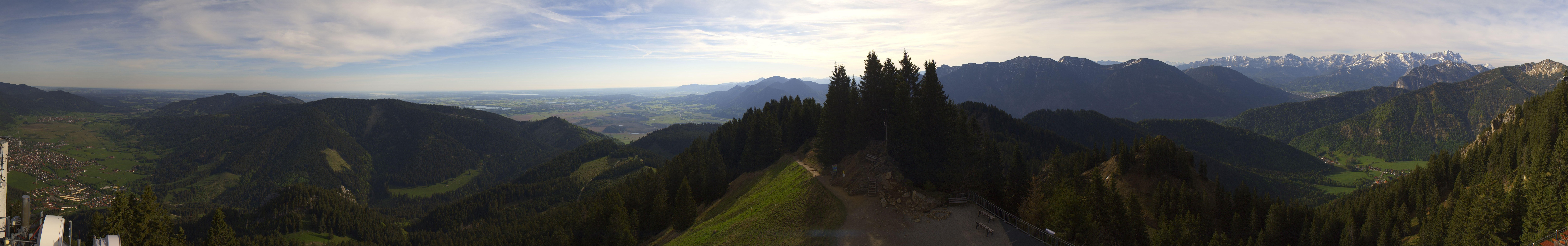 Archiv Foto Webcam Oberammergau - Laber Gipfel