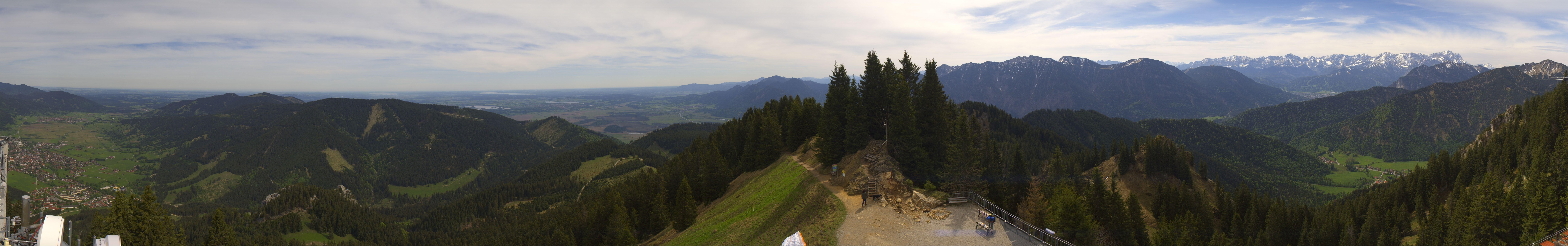 Archiv Foto Webcam Oberammergau - Laber Gipfel