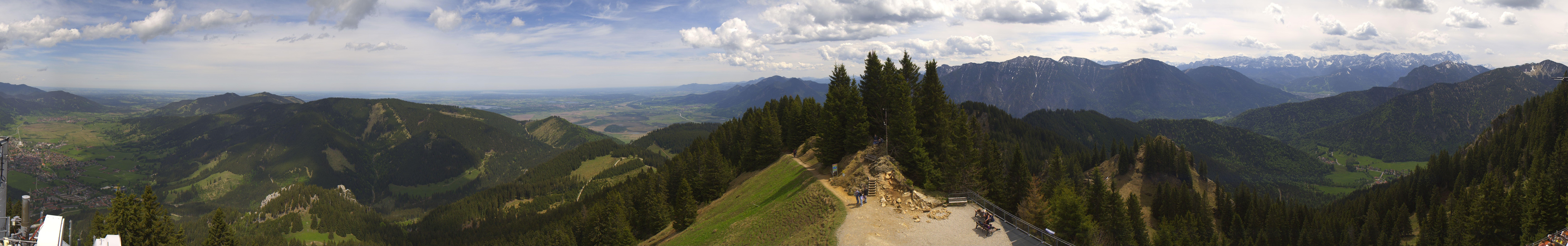 Archiv Foto Webcam Oberammergau - Laber Gipfel