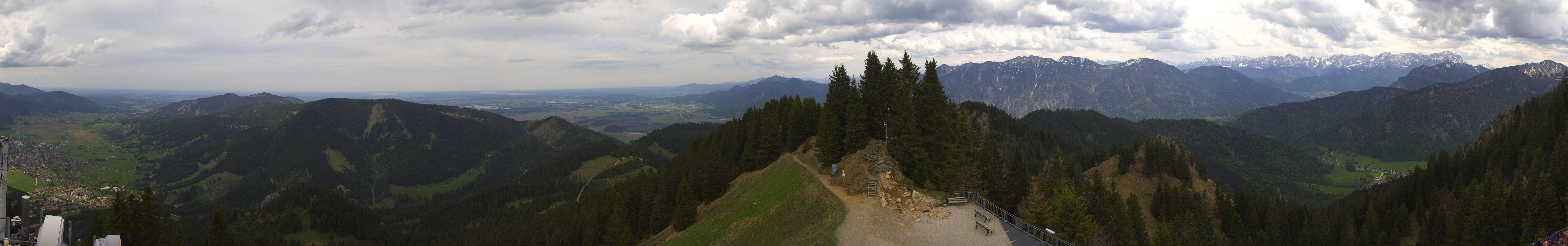 Archiv Foto Webcam Oberammergau - Laber Gipfel