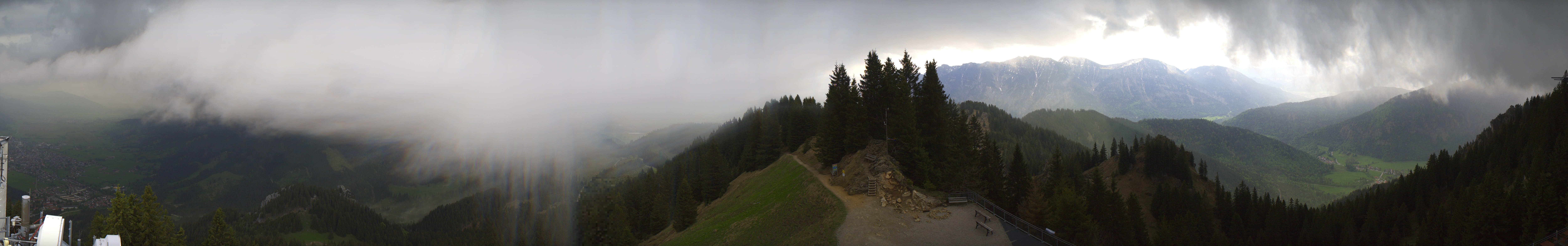 Archiv Foto Webcam Oberammergau - Laber Gipfel