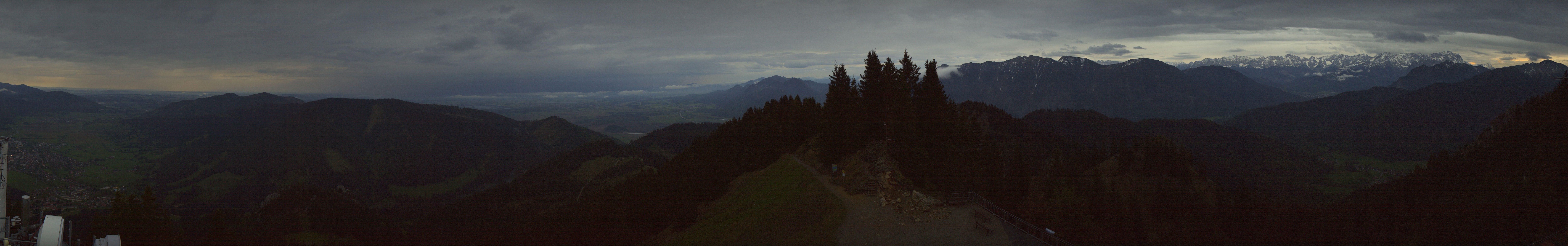 Archiv Foto Webcam Oberammergau - Laber Gipfel