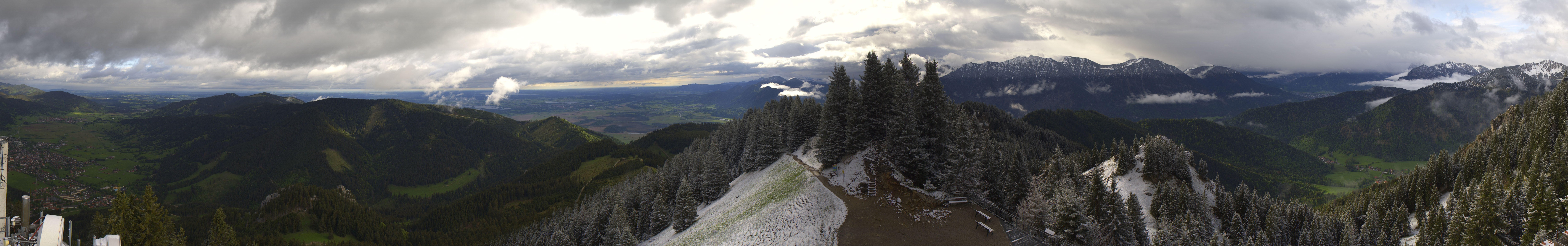 Archiv Foto Webcam Oberammergau - Laber Gipfel