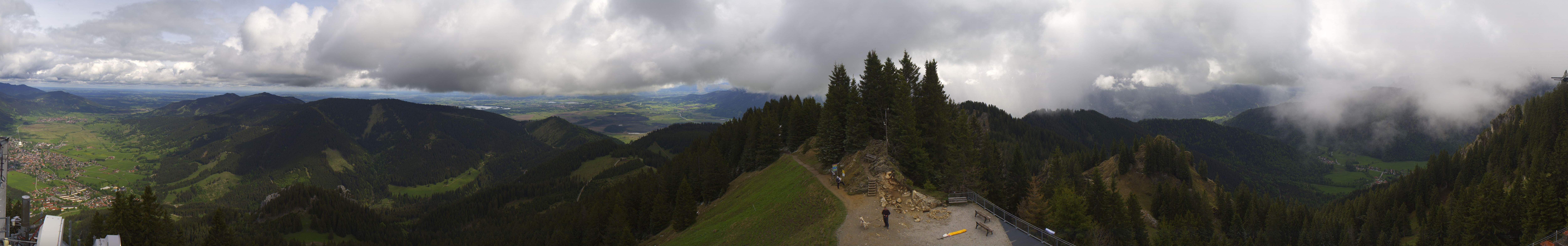 Archiv Foto Webcam Oberammergau - Laber Gipfel