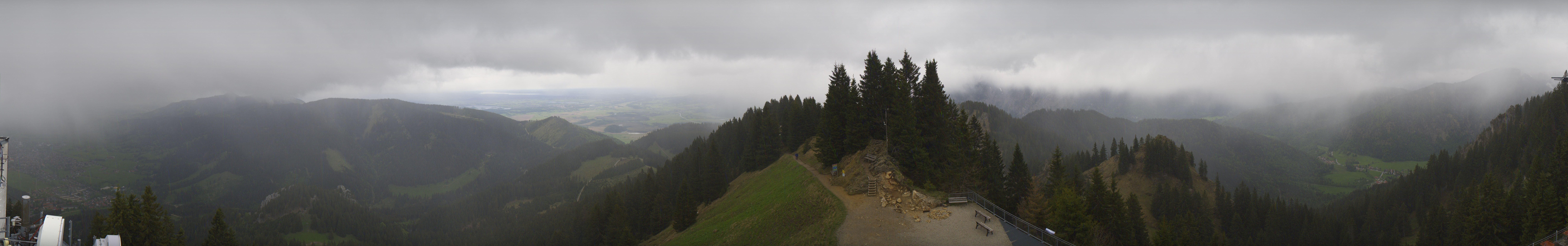 Archiv Foto Webcam Oberammergau - Laber Gipfel