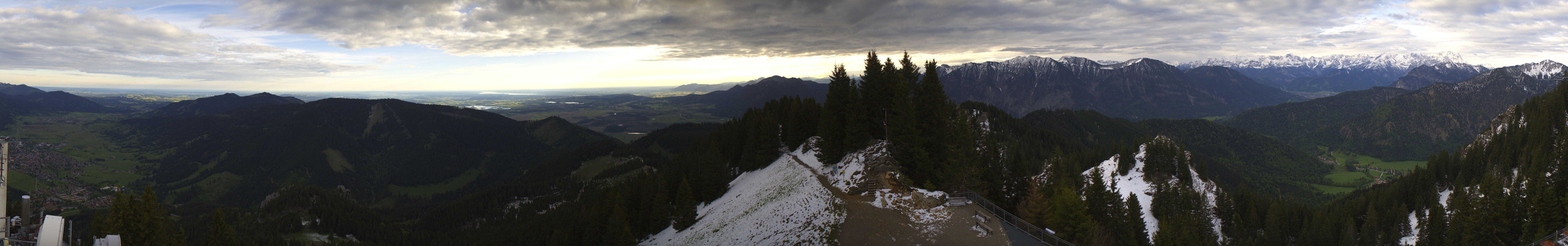 Archived image Webcam Oberammergau - Summit Mt. Laber