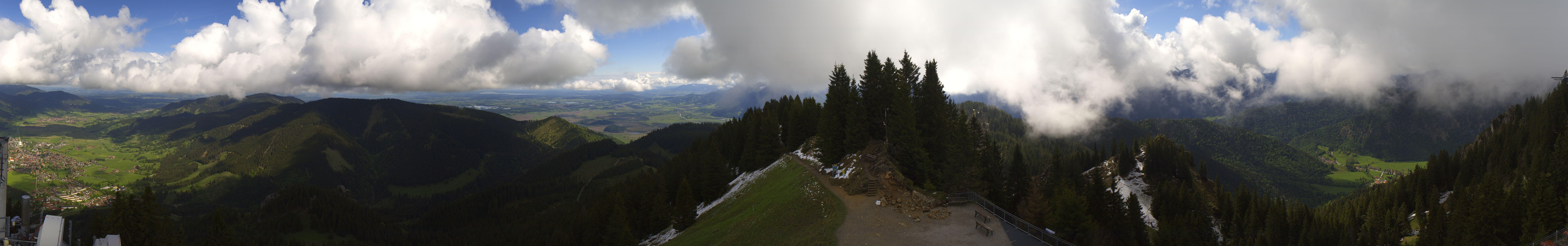 Archiv Foto Webcam Oberammergau - Laber Gipfel