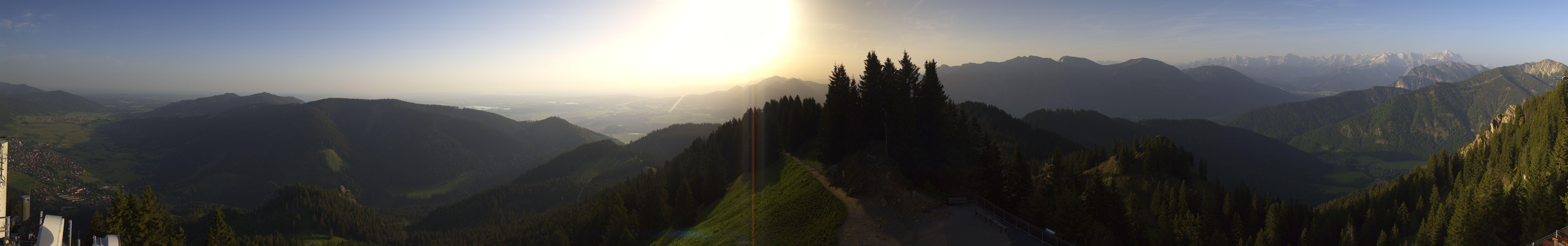 Archiv Foto Webcam Oberammergau - Laber Gipfel