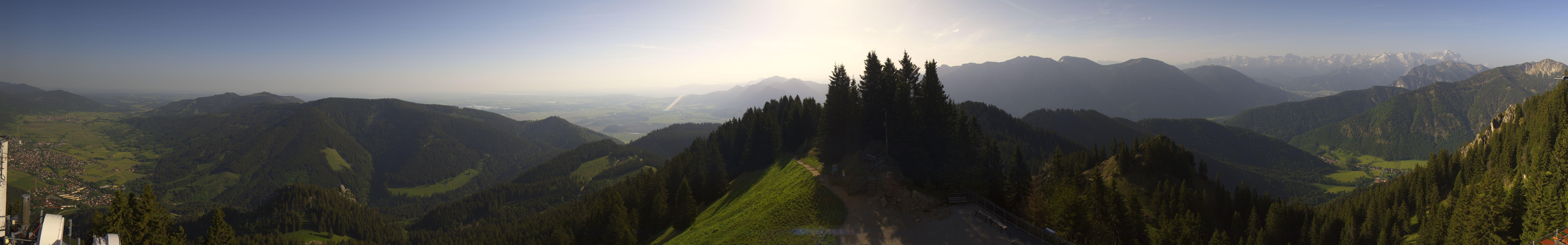 Archiv Foto Webcam Oberammergau - Laber Gipfel