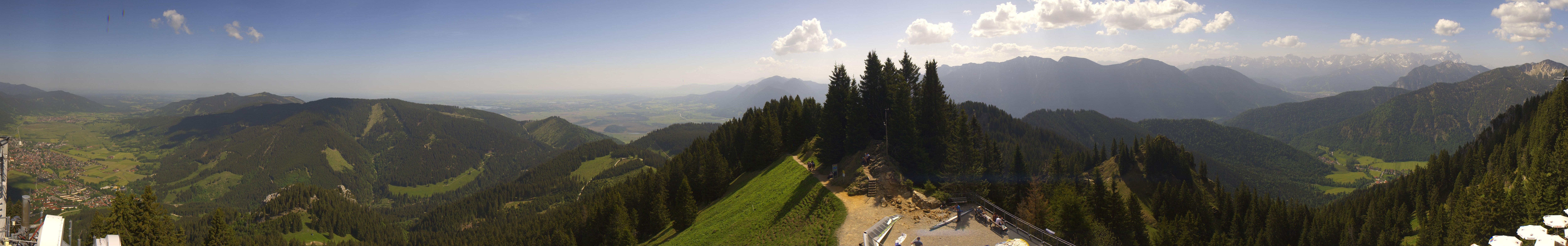 Archiv Foto Webcam Oberammergau - Laber Gipfel
