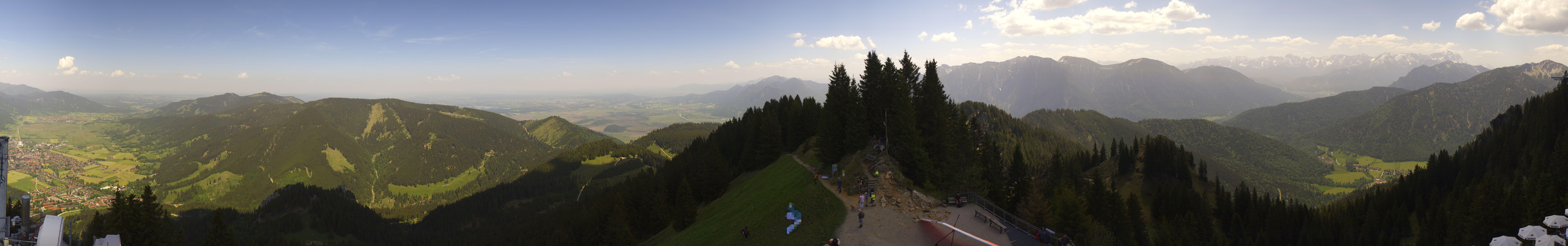 Archiv Foto Webcam Oberammergau - Laber Gipfel