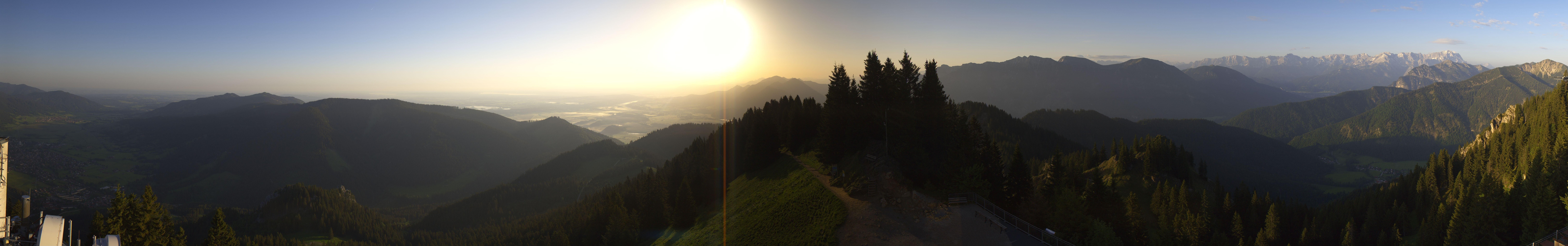 Archived image Webcam Oberammergau - Summit Mt. Laber