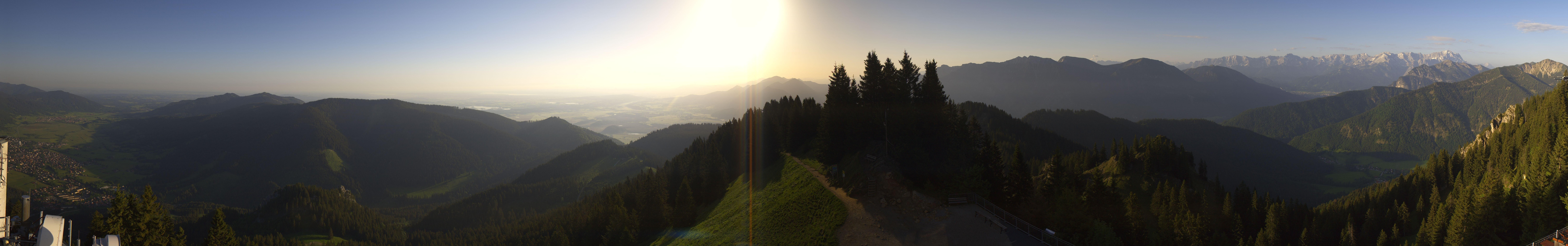 Archived image Webcam Oberammergau - Summit Mt. Laber