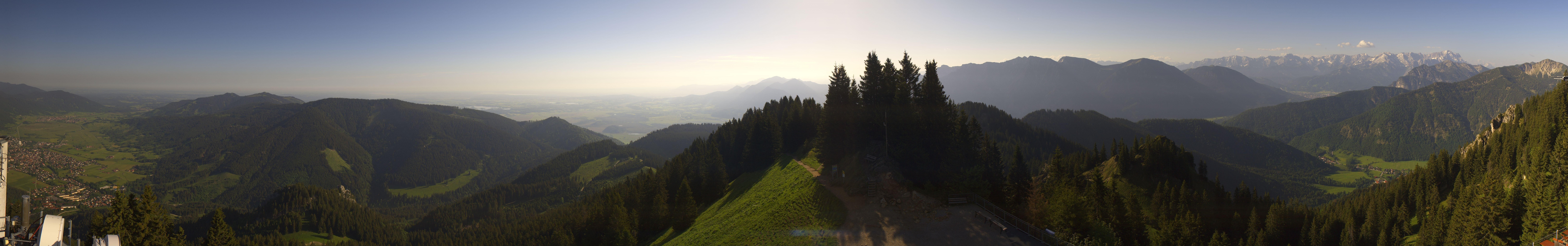 Archived image Webcam Oberammergau - Summit Mt. Laber