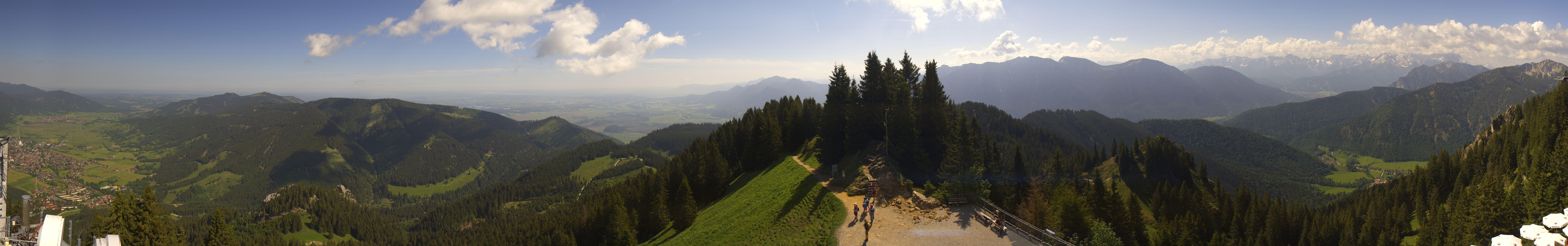Archived image Webcam Oberammergau - Summit Mt. Laber